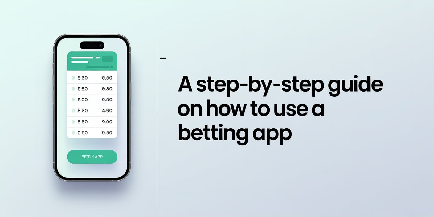 A Step-by-Step Guide on How to Use a Betting App