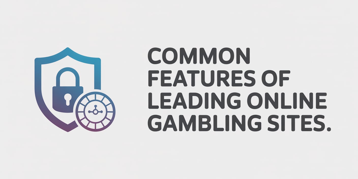 Common features of leading online gambling sites